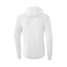 Erima Bluza z kapturem Sweat Basic Hoodie biała dla chłopców